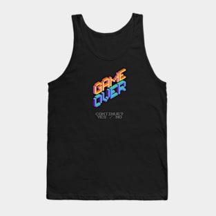 Retro Game Over Tank Top